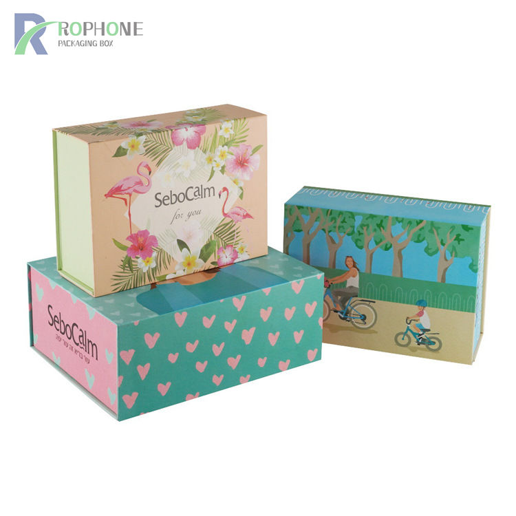 The birthday gift packing box production process