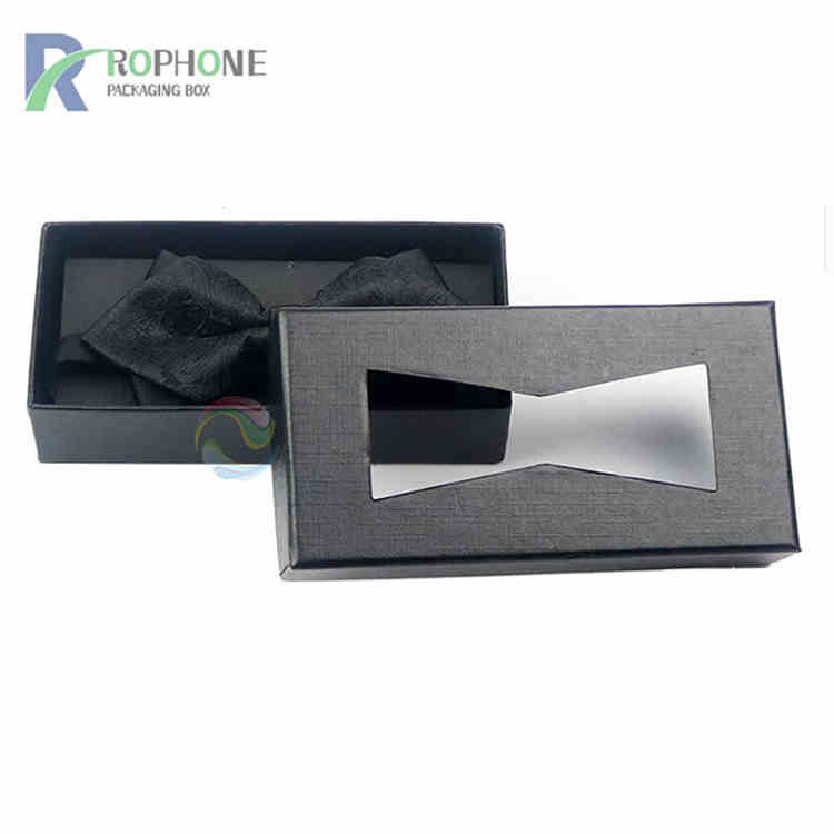 Yanbian tie-dye silk scarf bow tie box packaging design