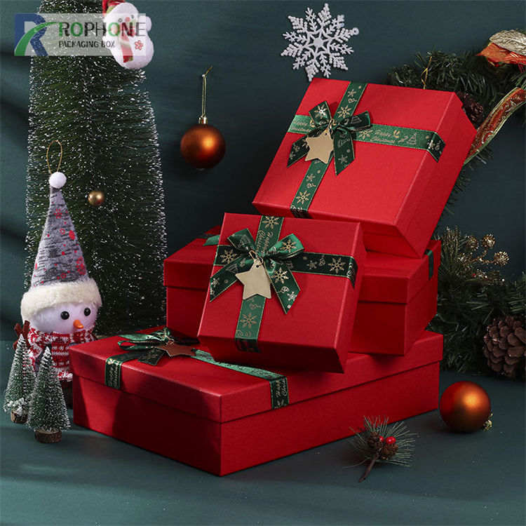 (Original) Homemade flat pack christmas gift boxes cheat sheet, add a little surprise to life!
