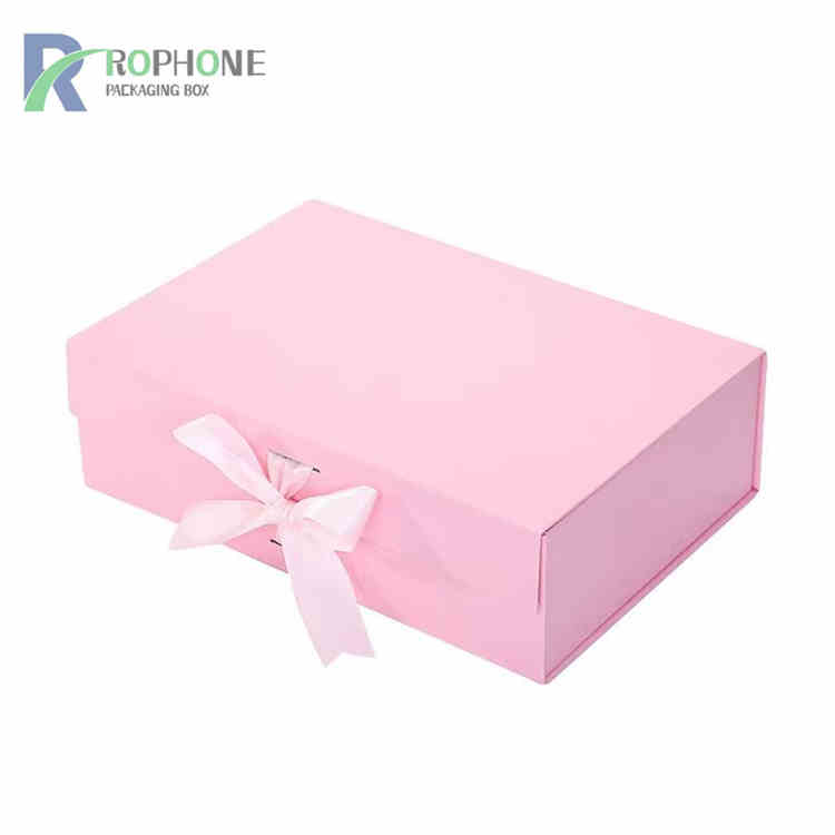 magnetic ribbon gift box