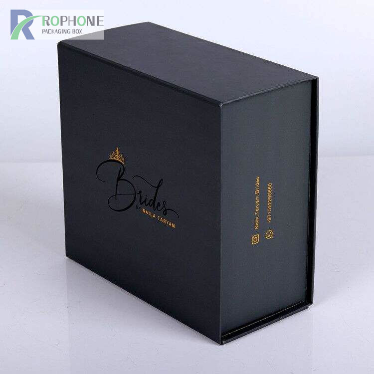 How to make a moving matte black box packaging?